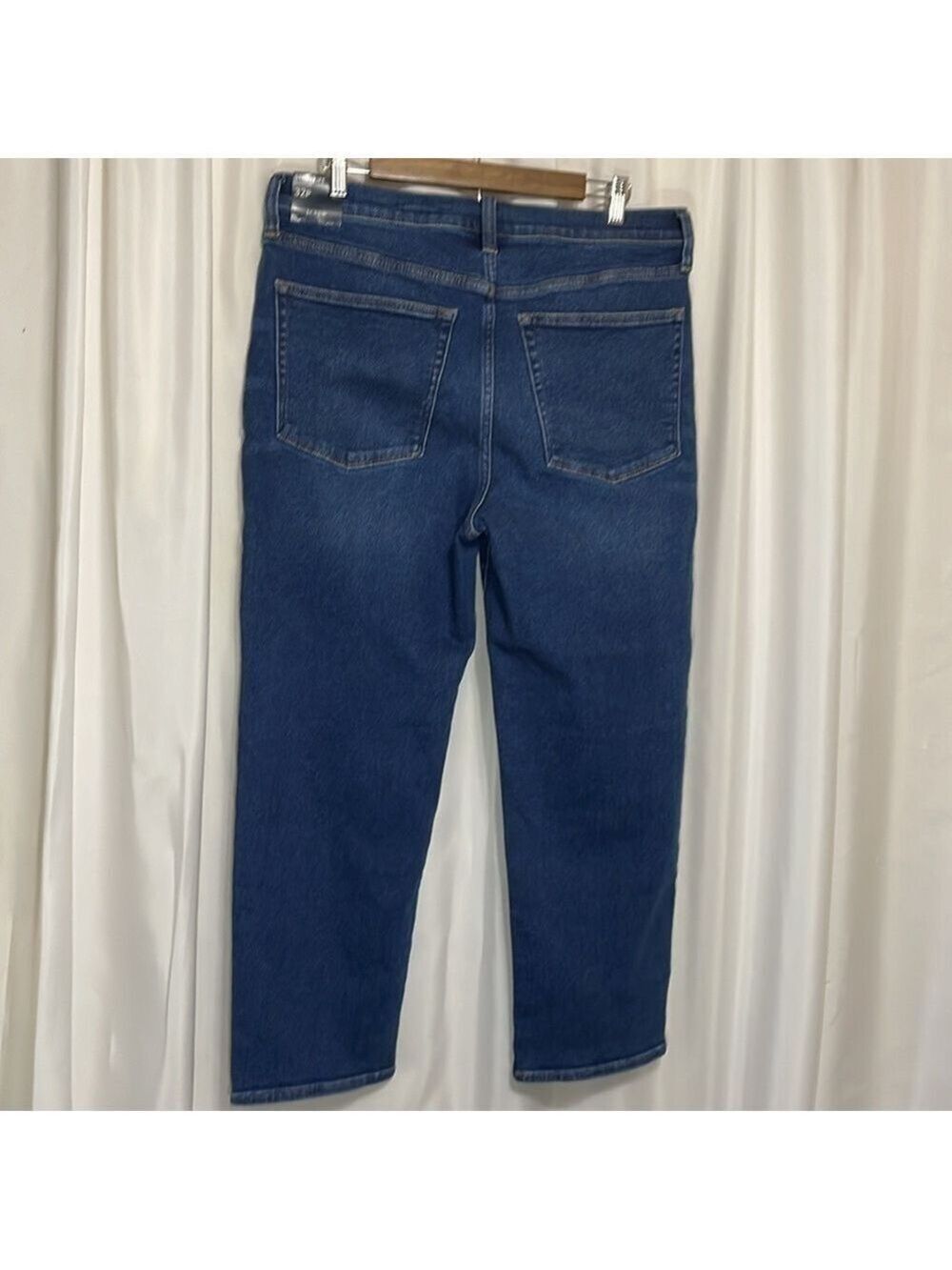 J.CREW STOVEPIPE SIGNATURE STRETCH PETITE JEANS SZ 32 - Picture 4 of 12